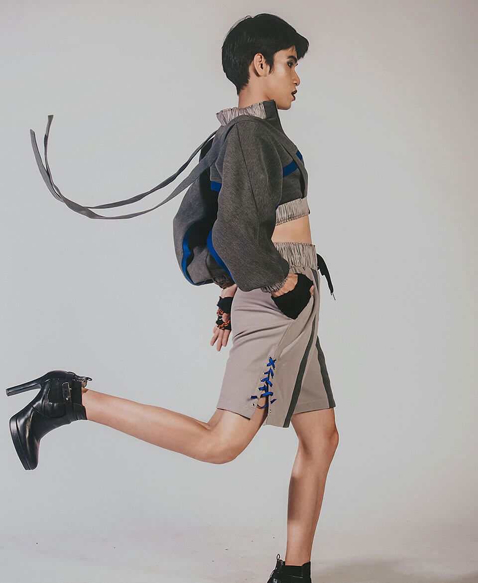 Professional Pinstripe Blazer - Image 2