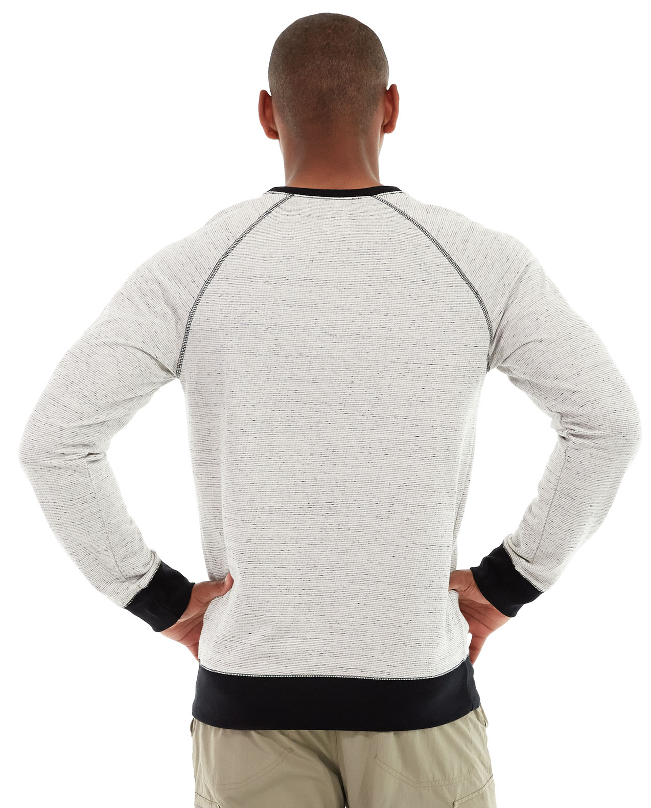 Grayson Crewneck Sweatshirt -L-White - Image 3