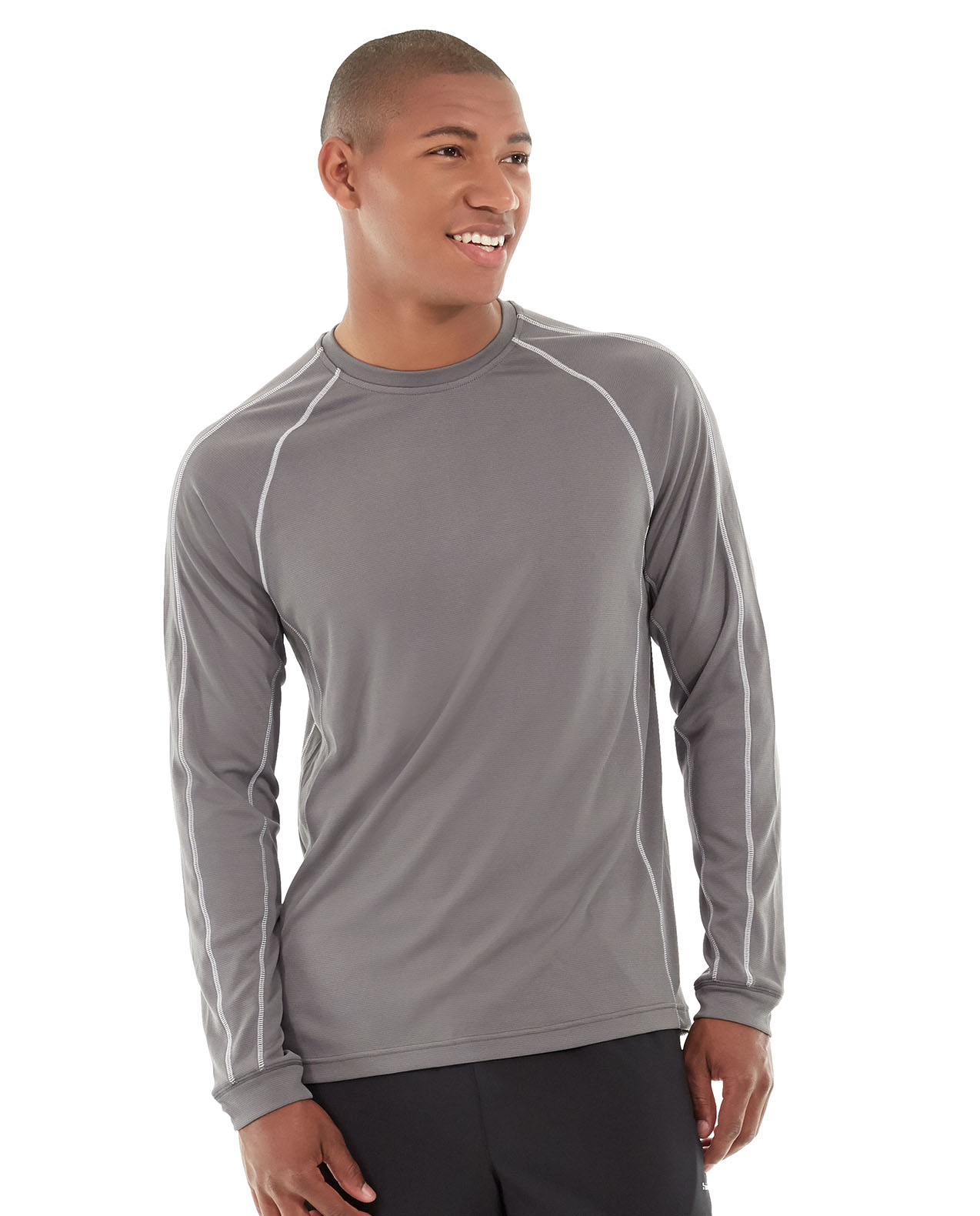 Deion Long-Sleeve EverCool™ Tee-S-Green