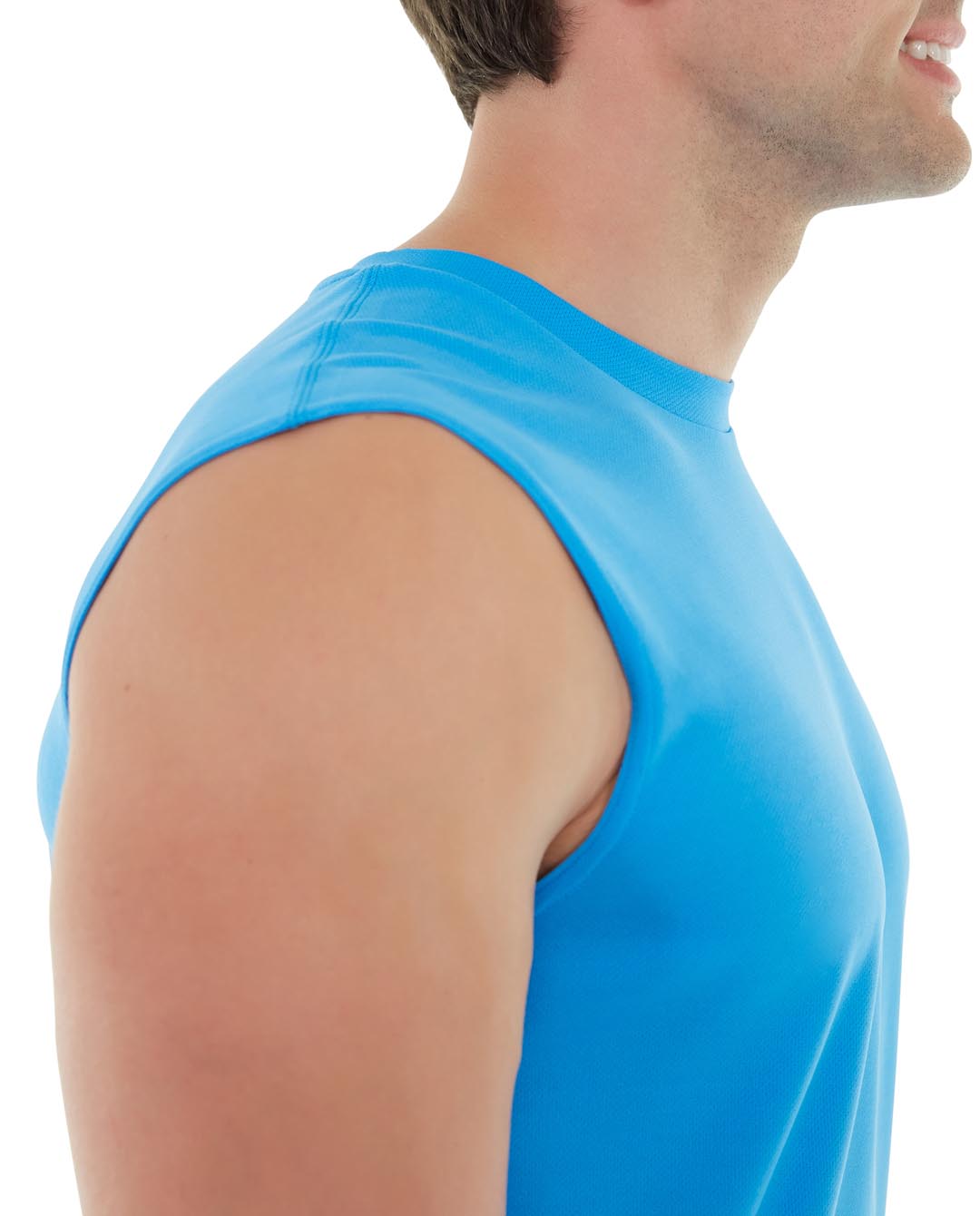 Sinbad Fitness Tank-XL-Blue - Image 2