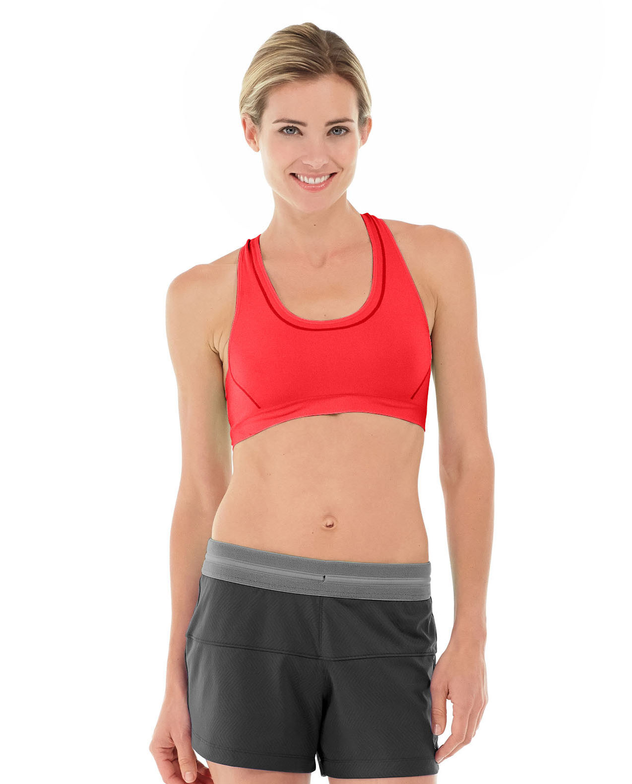 Celeste Sports Bra-L-Red