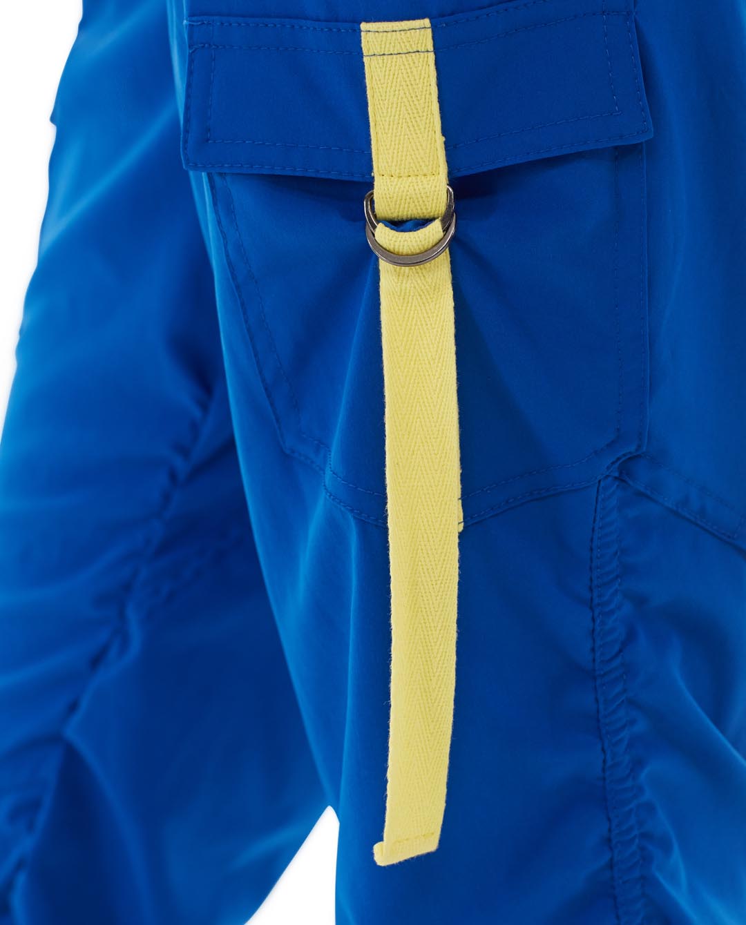 Ida Workout Parachute Pant-28-Blue - Image 2