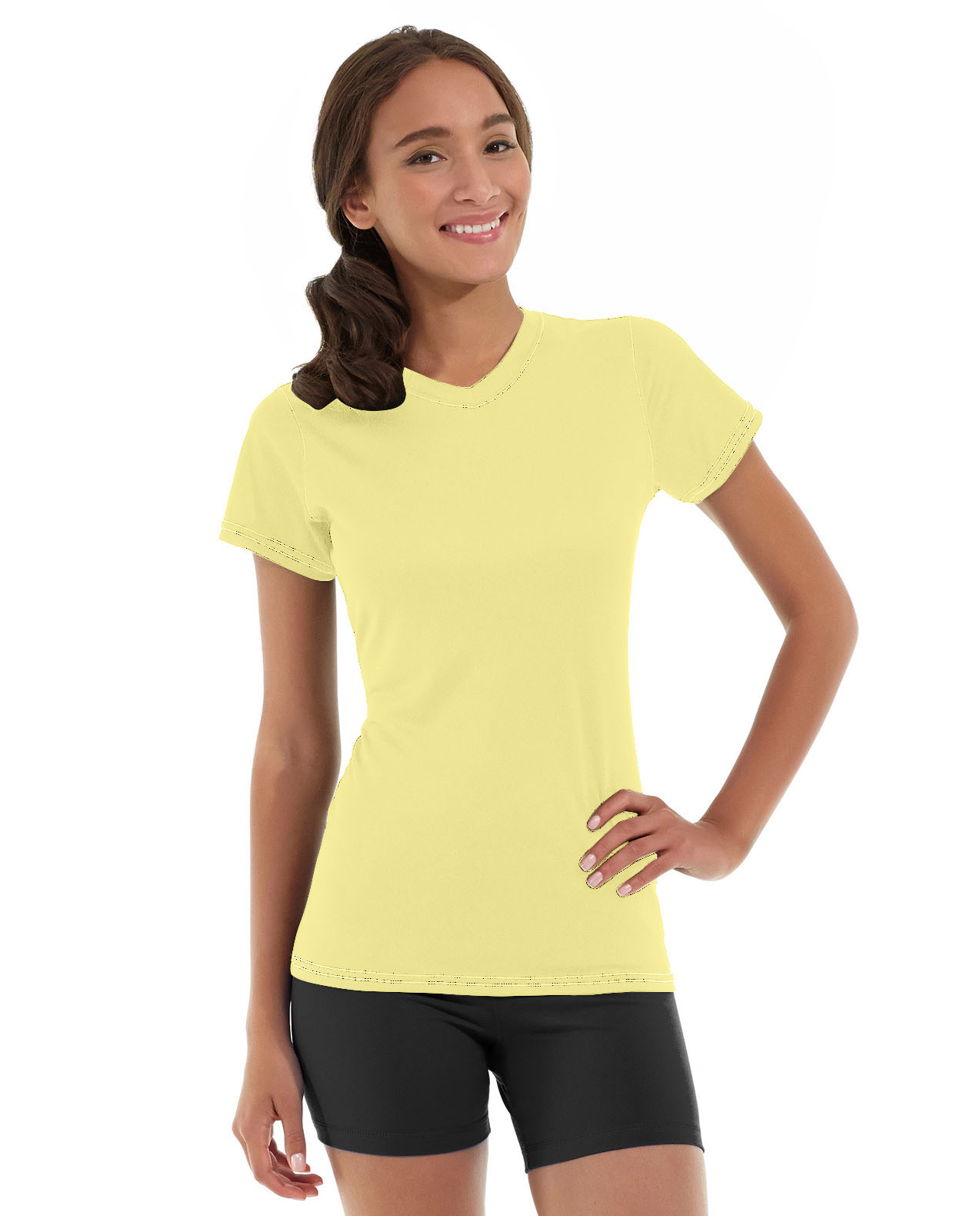 Gwyn Endurance Tee-L-Yellow