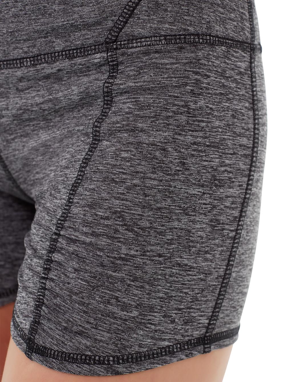 Gwen Drawstring Bike Short-32-Gray - Image 2